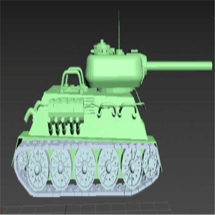 博白充气军用坦克模型